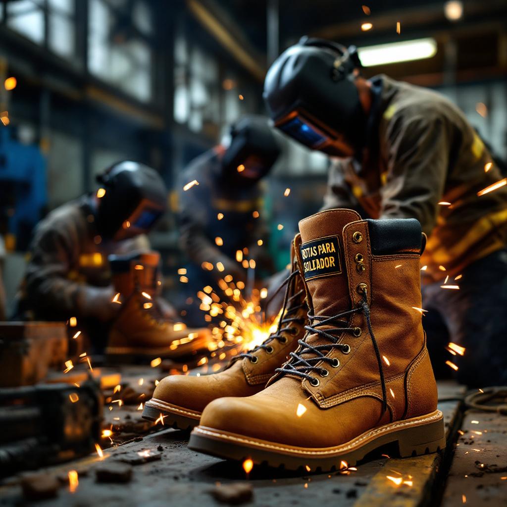 Botas para soldador
