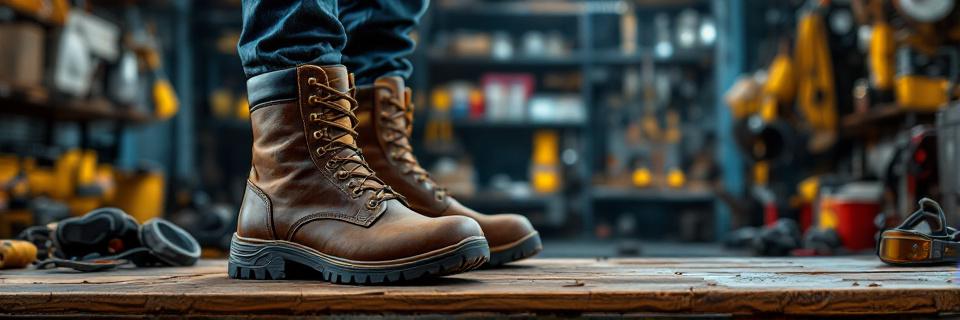 Botas para soldador