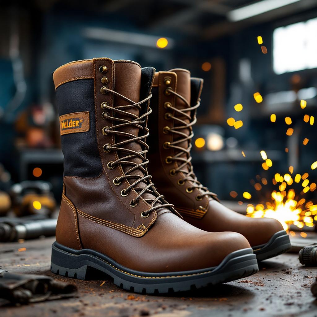 Botas para soldador