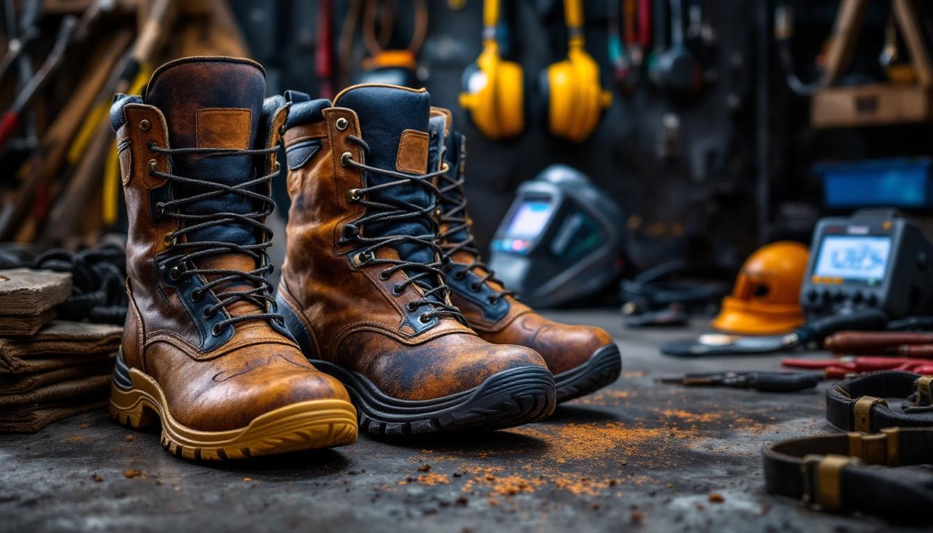 Botas para soldador