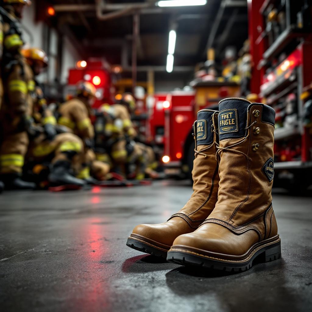 Botas para bomberos