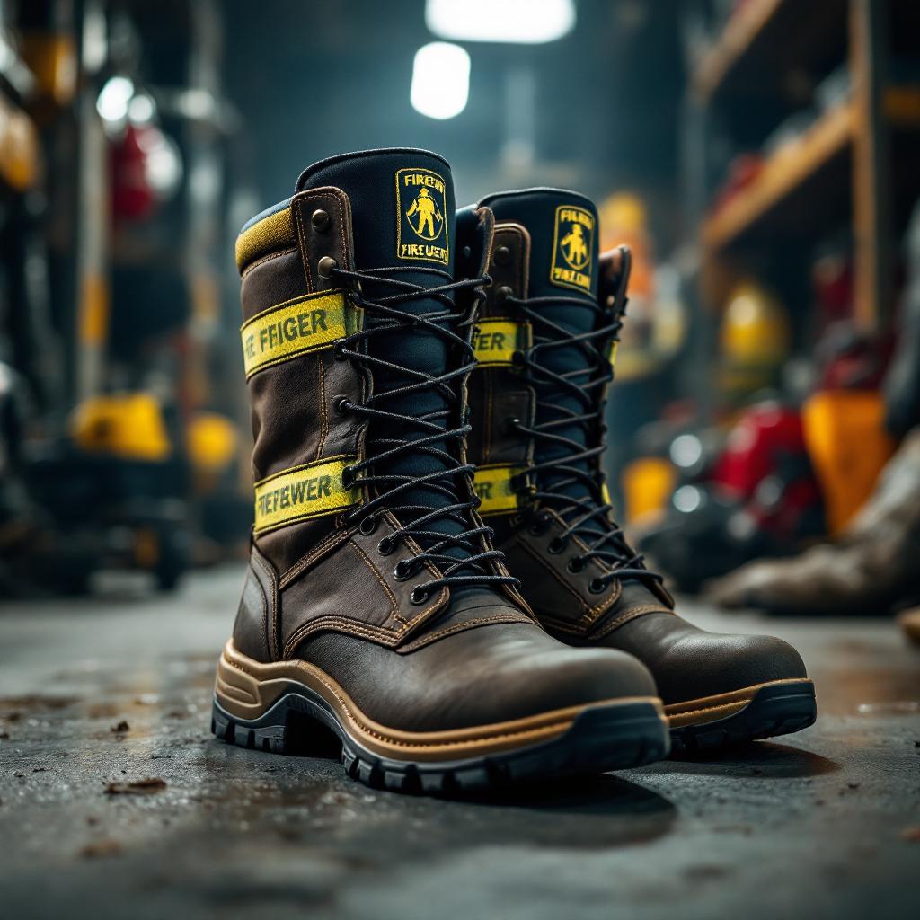 Botas para bomberos
