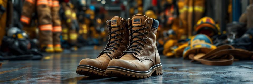 Botas para bomberos