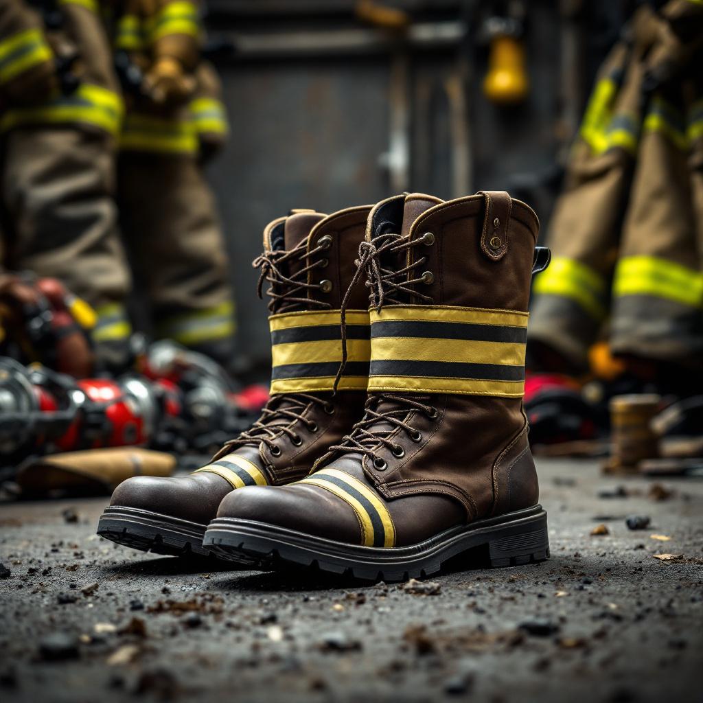 Botas para bomberos